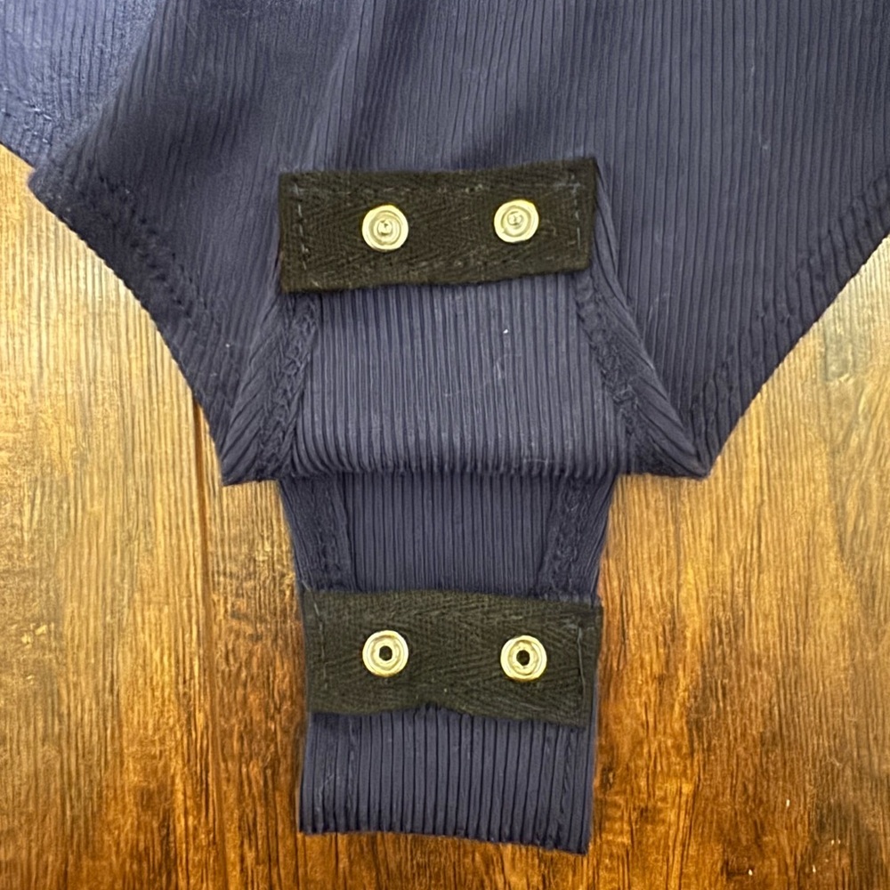 NWT Strapless Navy Blue Bodysuit | Large - Picture 5 of 8